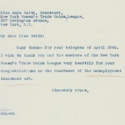 Letter: 1935 April 27