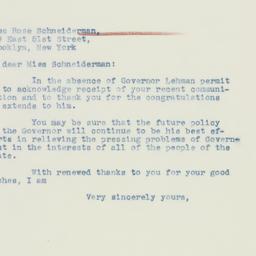Letter: 1936 November 10