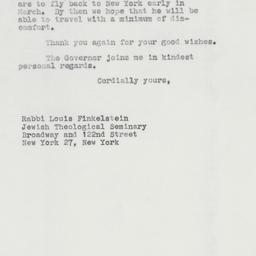 Letter: 1963 February 18