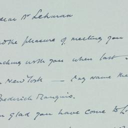 Letter: 1934 April 6