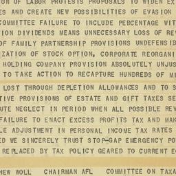 Telegram: 1950 August 23