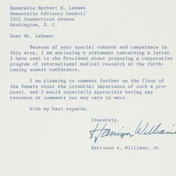 Letter: 1960 April 14