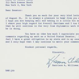Letter: 1963 September 9