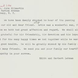 Telegram: 1959 December 1