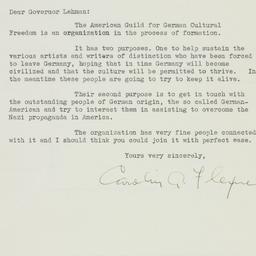 Letter: 1937 April 7