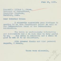 Letter: 1935 June 28