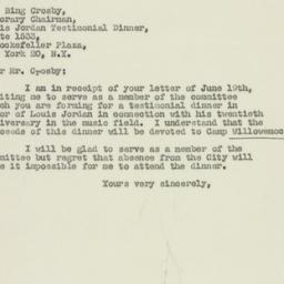 Letter: 1947 June 20