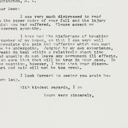 Letter: 1958 January 10