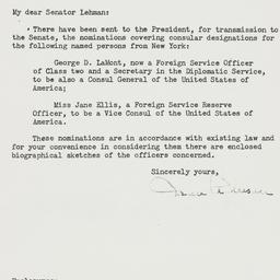 Letter: 1950 April 11