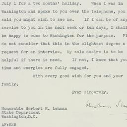 Letter: 1943 June 18