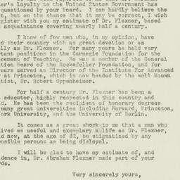 Letter: 1948 October 27