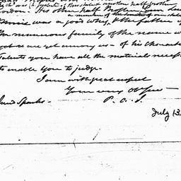 [Document, 1831 April 06]
