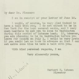 Letter: 1943 June 23