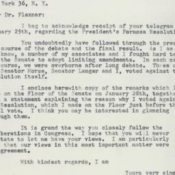 Letter: 1955 January 31