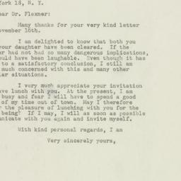 Letter: 1948 November 19