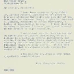 Letter: 1933 October 4