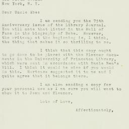 Letter: 1951 April 25