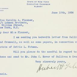 Letter: 1936 June 13