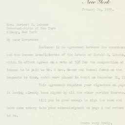 Letter: 1935 January 24
