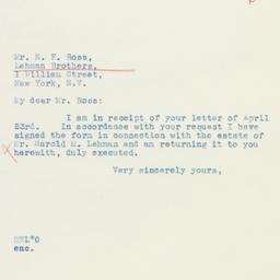 Letter: 1937 April 26