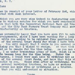 Letter: 1942 February 5