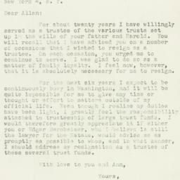 Letter: 1950 November 18