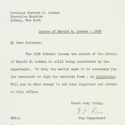 Letter: 1941 February 20