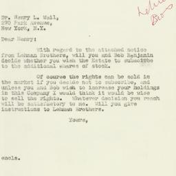 Letter: 1947 August 22