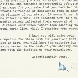 Memorandum: 1950 November 8