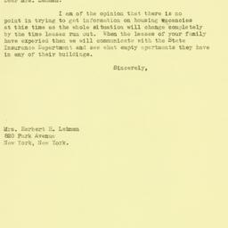 Letter: 1940 May 31