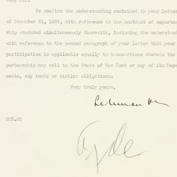 Letter: 1928 December 31