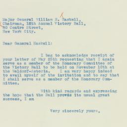 Letter: 1933 May 24