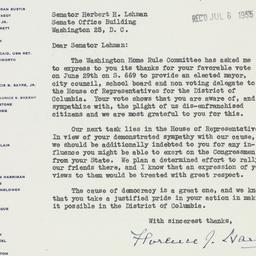 Letter: 1955 July 5