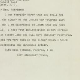 Letter: 1948 March 1