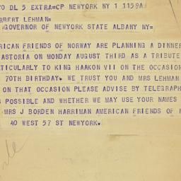 Letter: 1952 July 1
