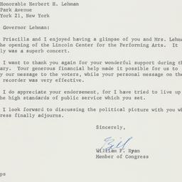 Letter: 1962 October 1