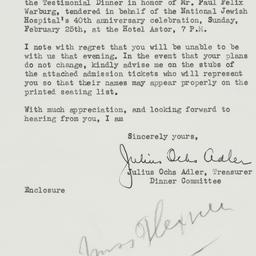 Letter: 1940 February 5