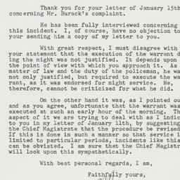 Letter: 1955 January 24