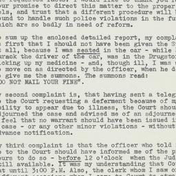 Letter: 1954 November 8