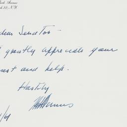 Letter: 1961 January 24