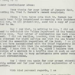 Letter: 1955 February 1