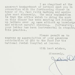 Letter: 1940 February 9