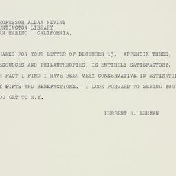Telegram: 1962 December 17