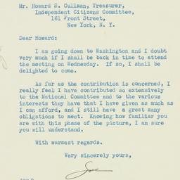 Letter: 1936 October 5
