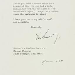 Letter: 1963 February 16