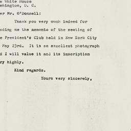 Letter: 1963 November 13