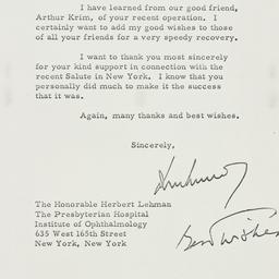 Letter: 1962 June 1