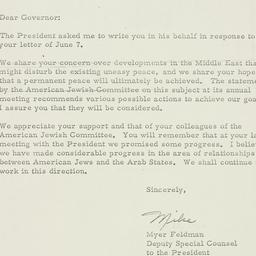 Telegram: 1963 June 16