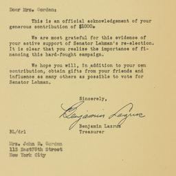 Letter: 1950 October 9