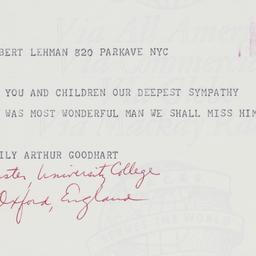 Letter: 1963 December 6